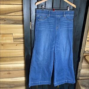 SPANX Denim Wide Leg Pants